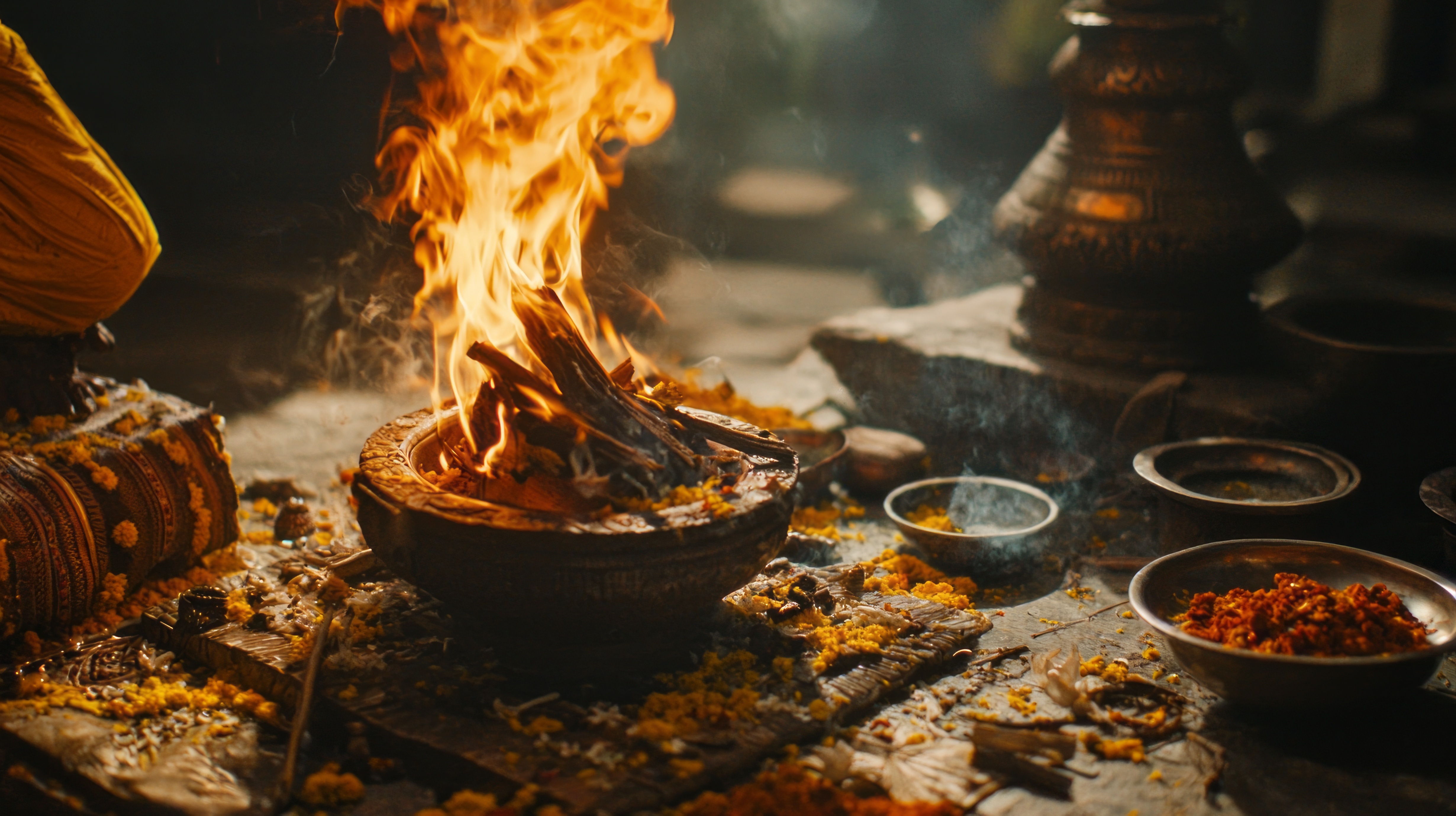 अनुभवी पंडितों की सेवा